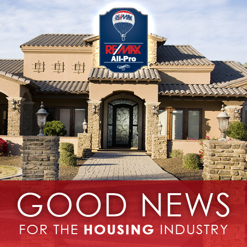 Breaking/Good News for Housing Industry