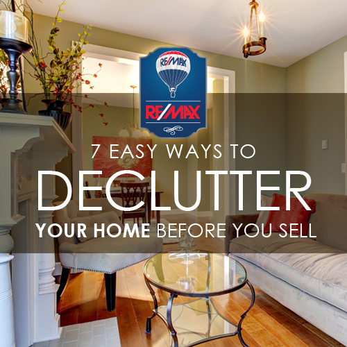 7 Easy Steps to Declutter Your Home Before You Sell